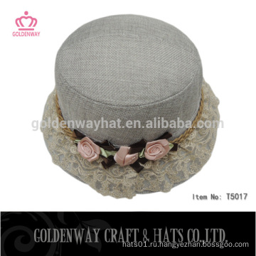 Сексуальные коричневые ткани шляпы для девочек шляпы ведро шляпы для продажи